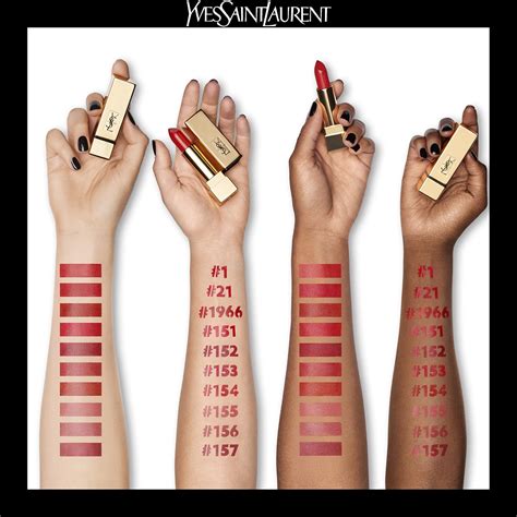 limited edition ysl pur couture lipstick swatches le rouge|sephora ysl rouge pur couture.